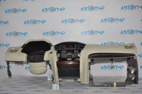 Dashboard front panel without airbag Infiniti JX35 QX60 13-14 prerest beige