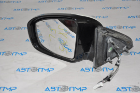 Left side mirror complete Infiniti JX35 QX60 13-15 prerest heating, white, camera