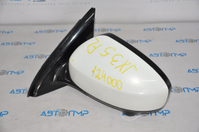 Left side mirror complete Infiniti JX35 QX60 13-15 prerest heating, white, camera
