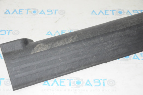Jeep Cherokee KL 14-23 front right door sill trim, black, worn