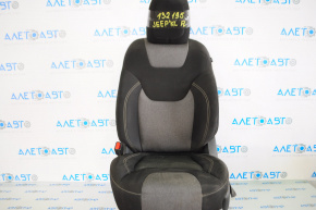 Driver's seat Jeep Cherokee KL 14-15 without airbag, cloth black with gray inserts