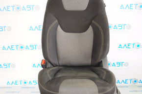 Driver's seat Jeep Cherokee KL 14-15 without airbag, cloth black with gray inserts
