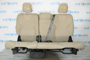 Rear row of seats 2nd row Jeep Cherokee KL 14-18 cloth beige