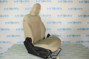 Passenger seat Jeep Cherokee KL 14-17 without airbag, mechanical, cloth beige