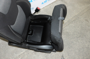 Jeep Cherokee KL 14-15 passenger seat without airbag, manual, black cloth with gray inserts