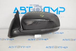Left side mirror complete Jeep Cherokee KL 14-18 7+6 pins, turn signal, heating, backlight, black