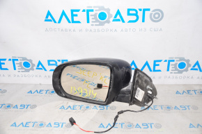 Left side mirror complete Jeep Cherokee KL 14-18 3 pins blue