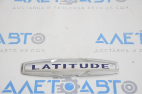 Jeep Cherokee KL 14-18 Tailgate LATITUDE Emblem
