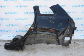 Quarter wing rear left Jeep Cherokee KL 14-23 black, dents