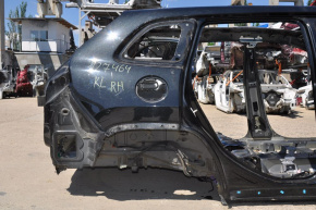 Quarter wing rear right Jeep Cherokee KL 14-18 black