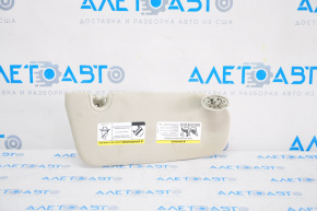Left visor for Jeep Compass 11-16 gray