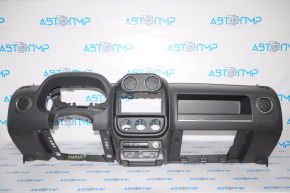 Jeep Compass 11-16 black dashboard without airbag