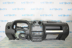 Torpedo front panel without AIRBAG Jeep Compass 11-16 black, shot, scratches