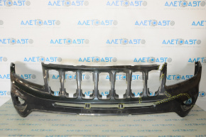Bumper front bare upper part Jeep Compass 11-16 many cracks