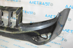 Bumper front bare upper part Jeep Compass 11-16 many cracks