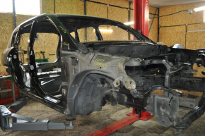 Quarter front right Jeep Compass 11-16 black