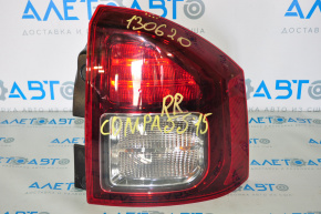 Right headlight Jeep Compass 14-16 rest dark, scratch
