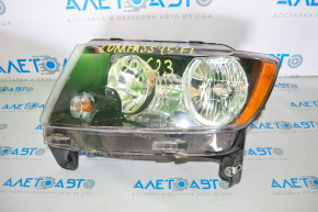 Headlight front left Jeep Compass 14-16 rest dark