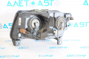 Headlight front right Jeep Compass 11-13 pre-rest dark, dented housing