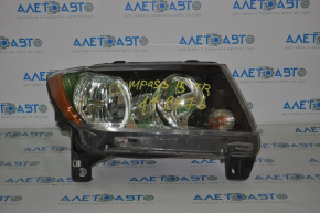 Jeep Compass 14-16 Restyling dark right front headlight
