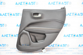 Door trim card rear right Jeep Compass 17-21 black