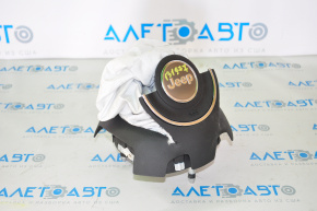 Airbag in the steering wheel driver's Jeep Compass 17-21 shot