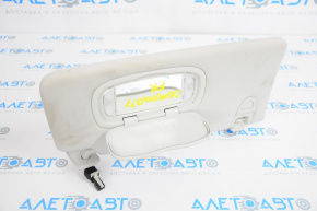 Right visor Jeep Compass 17-21 gray