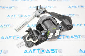 Driver's seat belt Jeep Compass 17-21 black, with tensioner, shot