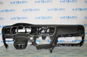 Torpedo front panel without AIRBAG Kia Optima 14-16 black