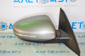 Side mirror right assembly Kia Optima 11-13 8 pins, turn signal, gray