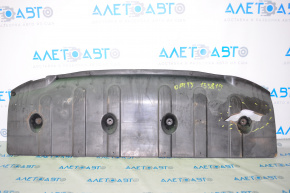 Front bumper protection Kia Optima 14-16 rest, hole