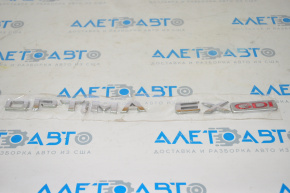 Emblem inscription trunk lid Kia Optima 11-16