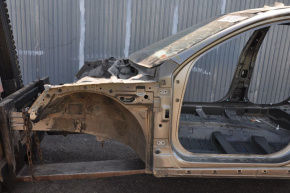 Front left quarter Kia Optima 11-16 gray