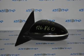 Left side mirror complete Kia Optima 16-18 5 pins, turn signal, black
