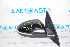 Side mirror right complete Kia Optima 16-18 5 pins, turn signal, black