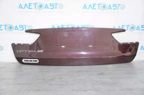 Kia Optima 16-20 trunk lid trim for license plate
