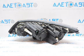 Headlight front right bare Kia Optima 16-18 dorest halogen without overlay cracks broken fastener