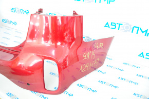 Rear bumper bare upper part Kia Sorento 14-15 rest for parking sensors