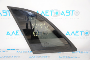 Rear left fixed glass window Kia Sorento 10-15 black