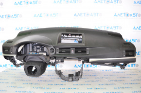 Dashboard front panel without AIRBAG Lexus CT200h 11-13 cut, scratches