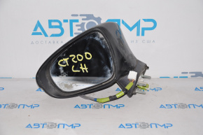 Left side mirror assembly Lexus CT200h 11-13 with rotation, graphite, 7 pins