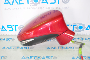 Side mirror right assembly Lexus CT200h 11-13 7 pins, turn signal, red