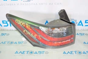 Light outer wing left Lexus CT200h 11-13 prerest