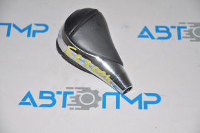 Lexus ES300h ES350 13-15 gray leather and chrome gear knob