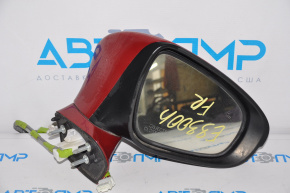 Right side mirror assembly for Lexus ES300h ES350 13-15 14-pin, BSM, turn signal, red