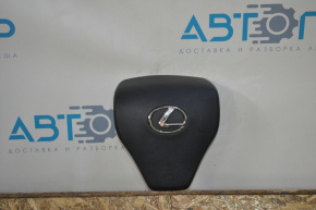 Airbag in the steering wheel, driver's side, Lexus RX350 RX450h 10-12 pre-rest black