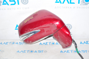 Side mirror right assembly Lexus RX350 RX450h 10-12 14 pins, auto-dim, turn signal, red