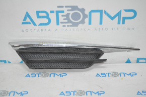 Right front bumper grille for Lincoln MKC 2015-2018 pre-restored with chrome