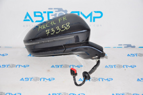 Right side mirror assembly for Lincoln MKC 15-19, 14 pins, BSM, turn signal, heated, graphite