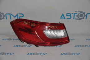 Left headlight for Lincoln MKX 2016-2018, corner and mount broken off